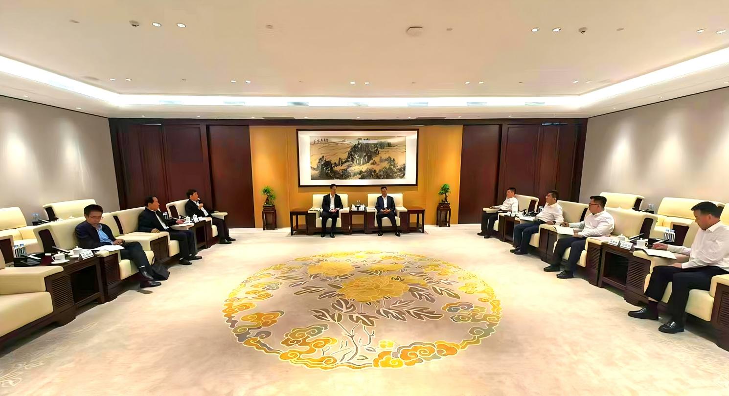 mansion88主页集团到山东能源集团交流工作